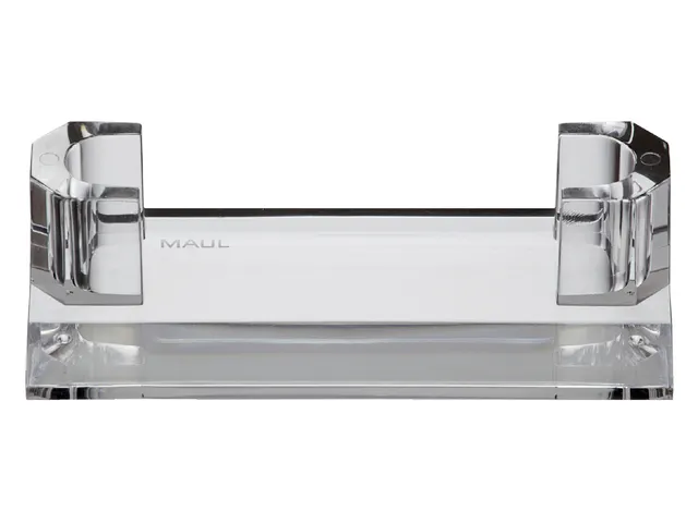 Visitekaarthouder MAUL 110x44x32mm acryl