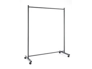 garderoberek,verrijdbaar,HxD 1800x600mm,4zwenkwielen,staal,1000 mm - 2
