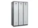 locker voor scheiding van kleding,HxBxD 1850x1200x500mm,3vak