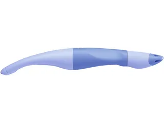 Rollerpen STABILO Easyoriginal linksh M pastel luchtig blauw blister - 3