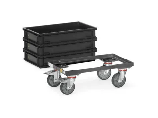 Esd-eurobakken Rolplateau 93580 250kg 600x400mm Open Ral7015 - 2
