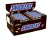 Barre chocolatée Snickers 50g Boîte de 32 pèces