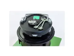 Vloerkluis Terra 2 K (rond) dubbelbaard sleutelslot 450x315x315mm