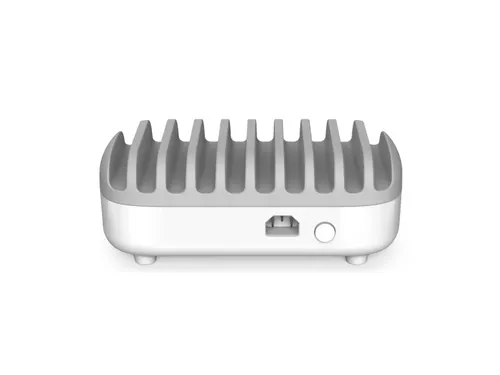 Compulocks 10PUSBDKS-UK, Vrijstaand, Grijs, Wit, Contact, 2,4 A, 100 -