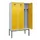 locker voor scheiding van kleding,HxBxD 2120x1200x500mm,3vak