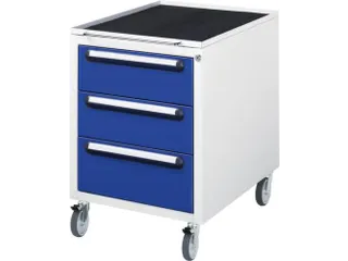 verrijdbaar ladeblok,v. werkbank,HxBxD 690x480x600mm,3lade(n) - 1