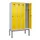 locker voor scheiding van kleding,HxBxD 2120x1200x500mm,4vak