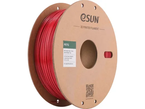 eSUN 3D printer Filament PETG 1,75mm Brandweerwagen Rood 1kg