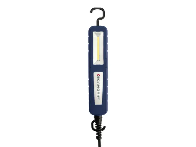 zaklamp,COB-led,750lumen,kabel