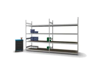 breedvakstelling,grondveld,HxBxD 2500x2070x835mm,vakl. 350kg - 3