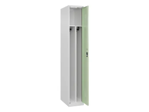locker voor scheiding van kleding,HxBxD 1850x300x500mm,1vak