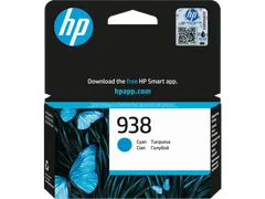 HP 938 originele cyaan inktcartridge 4S6X5PE