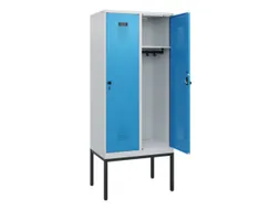 schoollocker,HxBxD 1950x800x500mm,2vak,vak B 400mm,draaigrendel