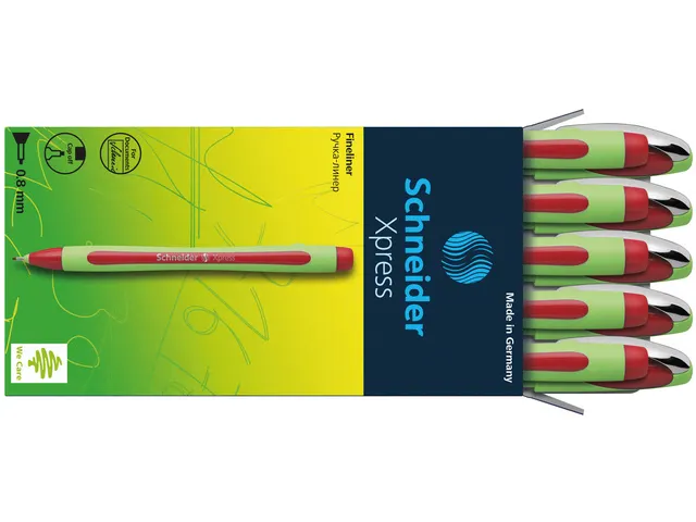 fineliner Schneider Xpress 0.8mm rood