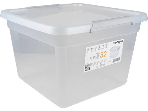 Opbergdoos 32 Liter Transparant