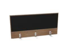 opzetpaneel,v. bureau,aanbouw achter,B 1200mm,NT-cherry,BN8033-zwart