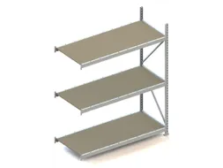 Breedvakstelling Aanbouwveld Hxbxd 2200x1851x800mm 3 Houten Legborden
