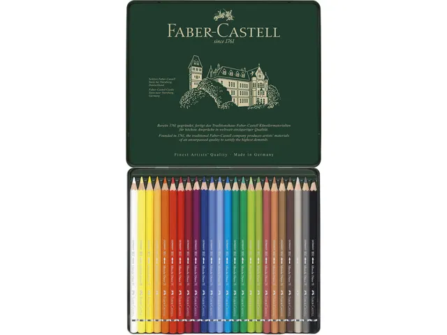 Crayon de couleur Aquarellable Faber-Castell Albrecht Dürer 24pcs