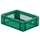 Euronorm-Stapelbak 13l H X L X B 145x400x300mm Groen