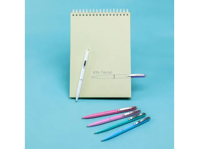 Balpen Schneider K15 M pastel assorti