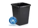 Afvalbak Durabin Eco 90L Zwart Vierkant