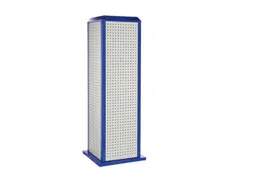 gereedschapswagen,HxBxD 2015x700x700mm,4geperforeerde platen buiten
