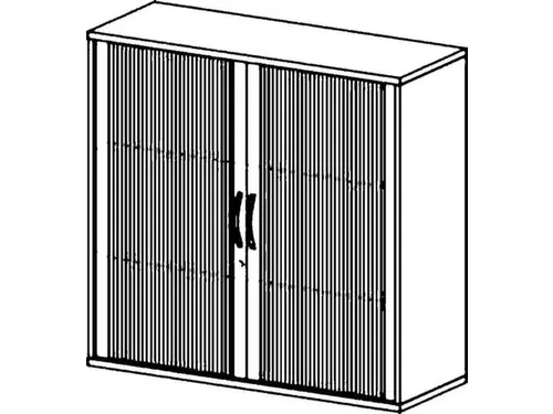 jaloeziedeurkast,HxBxD 1150x1200x430mm,2xhouten vloer,decor romp noten