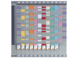 Planbord Nobo Jaar/maand 12 Panelen Met 32 Sleuven - 1