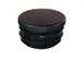 parkeerplaatsbegrenzing,B 1800mm,recyclebaar rubber,zwart/wit