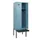 locker met bank,HxBxD 1950x600x815mm,2vak,vak B 300mm,cilinderslot