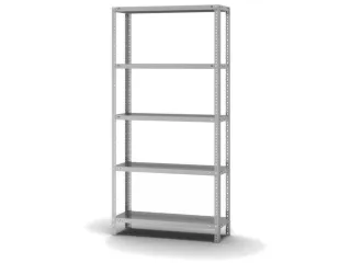 magazijnstelling,grondveld,HxBxD 2000x1000x300mm,vaklast 200kg - 2