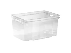 Crownest Opbergbox 50 Liter Transparant