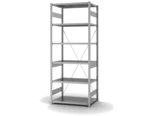 systeemstelling,grondveld,HxBxD 2500x1060x635mm,vakl. 330kg - 2