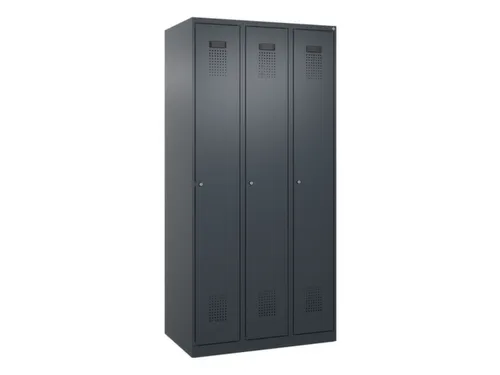 locker voor scheiding van kleding,HxBxD 1850x900x500mm,3vak