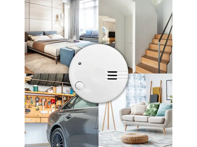 Rookmelder Alecto mini met 5 jaar batterij wit