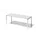 In hoogte verstelbaar bureau,HxBxD 650-850x2000x800mm,blad grijswit