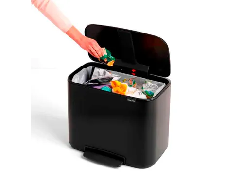Bo Pedaalemmer 36 Liter Mat Zwart