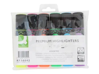 Premium Markeerstift Assorti 6 Stuks - 1