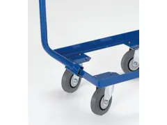 dissel,v. onderwagen voor kratten,inhangbaar,staal,RAL5010