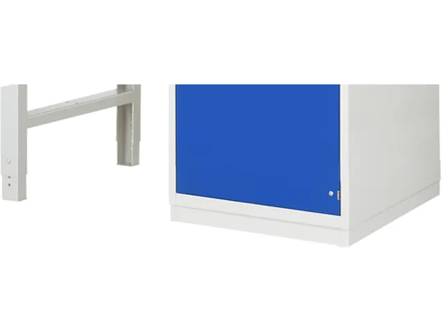 werkbank,HxBxD 890x2000x700mm,beukblad,draagverm. 750kg,2containers