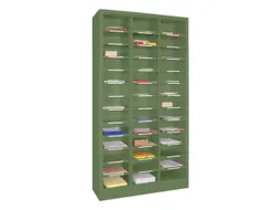 Postsorteerkast Zonder Deuren 1950x1000x400mm 3x13 Vakken Ral6011