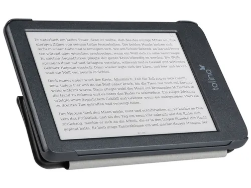 E-reader beschermhoes Tolino Shine Origami zwart 