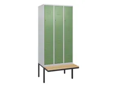 Dubbeldekse dekenkist,HxBxD 2120x900x815mm,3x2vak.,vak B 300mm