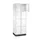lockerkast,HxBxD 1950x620x500mm,2x4vakken,cil.-slot,sokkel