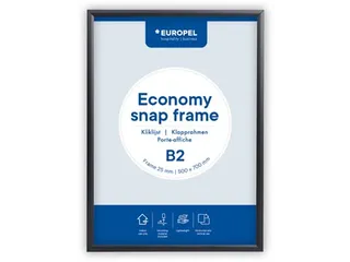 Kliklijst Europel Economy B2 50X70Cm 25Mm Zwart - 8