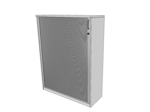 jaloeziedeurkast,HxBxD 1545x1200x445mm,3xhouten vloer,4 OH,Bl-wit