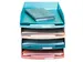 Set de 4 Corbeilles à courrier Combo Styli Skandi - Couleurs assortie