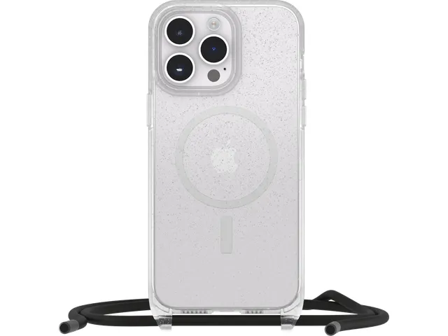 React Necklace Case MagSafe iPhone 14 Pro Max Stardust clear ProPack