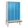 locker voor scheiding van kleding,HxBxD 2120x1200x815mm,4vak