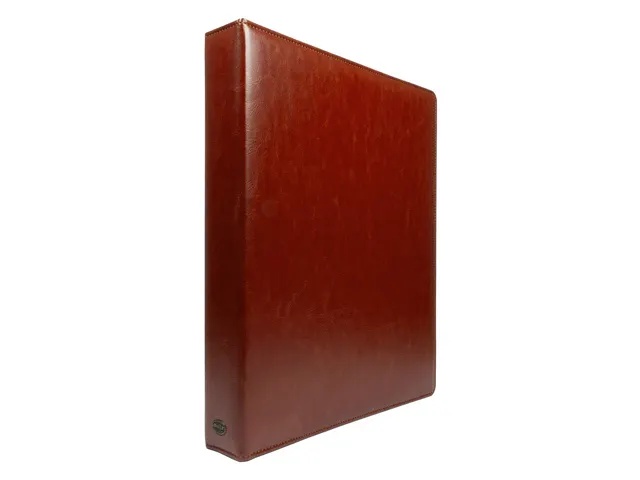 Ringband Multo Hannibal A4 23r O-30mm cognac kunstleder